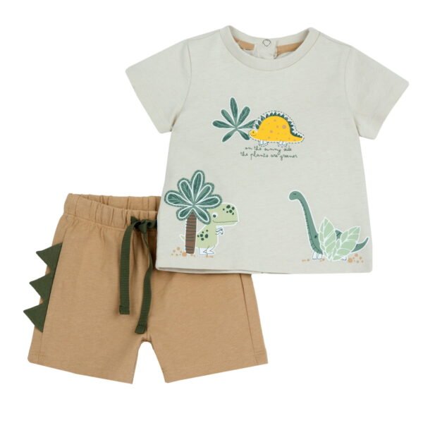 SET 2 PZ CAMISETA C/ PANTALONES CORTO