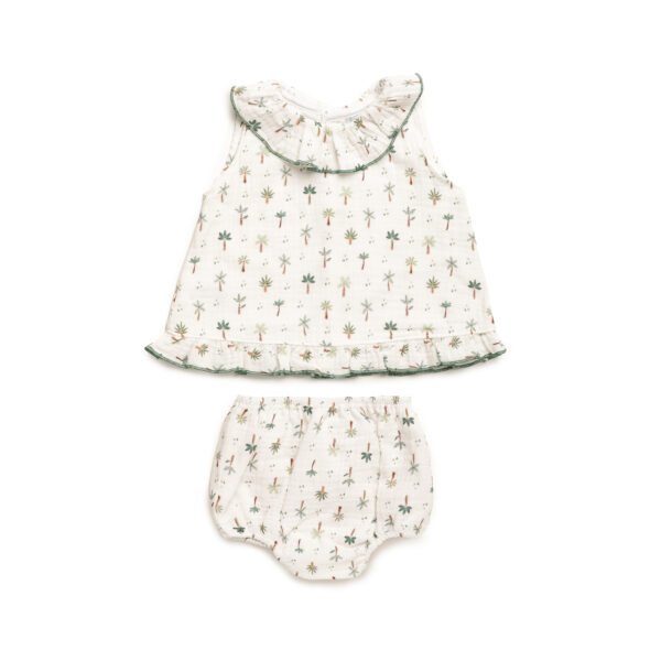 CONJUNTO TELA PALMERAS