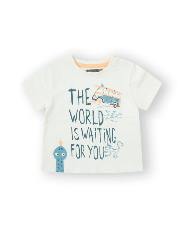CAMISETA BBWAITING WORLD BOY