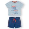 CONJUNTO BEBE WANT BOY - AZUL -