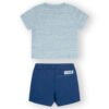 CONJUNTO BEBE WANT BOY - AZUL - - Imagen 2