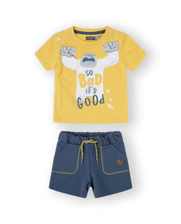 CONJUNTO BEBE HURRAY BOY