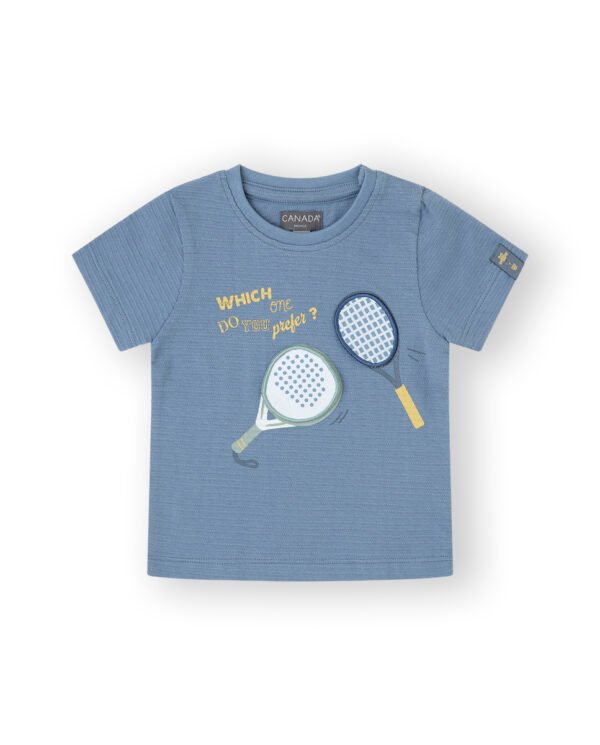 CAMISETA BEBE BBADRIANO BOY - AZUL