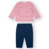 CONJUNTO BEBE BBISABELLE GIRL - ROJO - Imagen 2