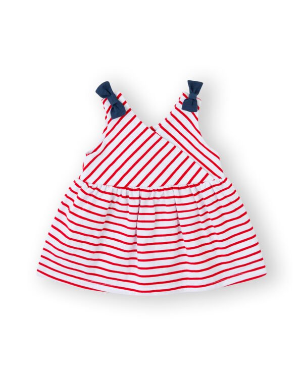 VESTIDO BEBE BBJEANINNE GIRL - ROJO