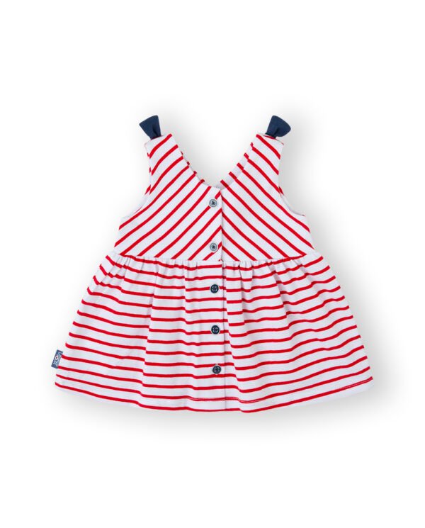 VESTIDO BEBE BBJEANINNE GIRL - ROJO - Imagen 2