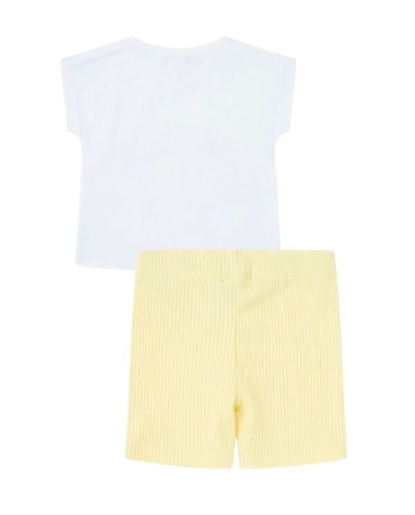 CONJUNTO BEBE NATURAL GIRL - BLANCO - Imagen 2