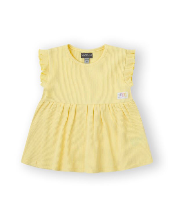 VESTIDO BEBE BANANA GIRL - AMARILLO