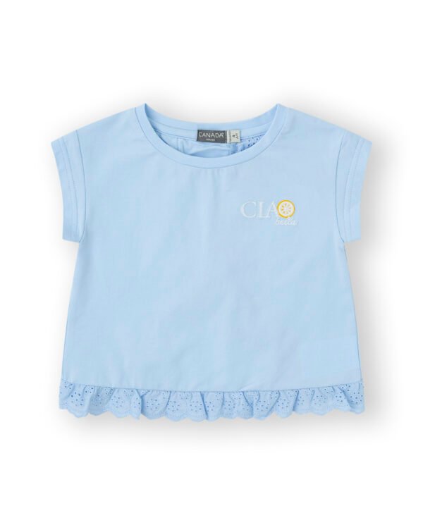 CAMISETA KIDS CIAOBELLA GIRL - (BLANCO)