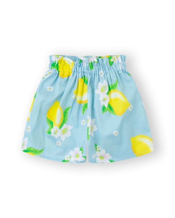SHORT KIDS LIMONCELLO GIRL - CELESTE - Imagen 2
