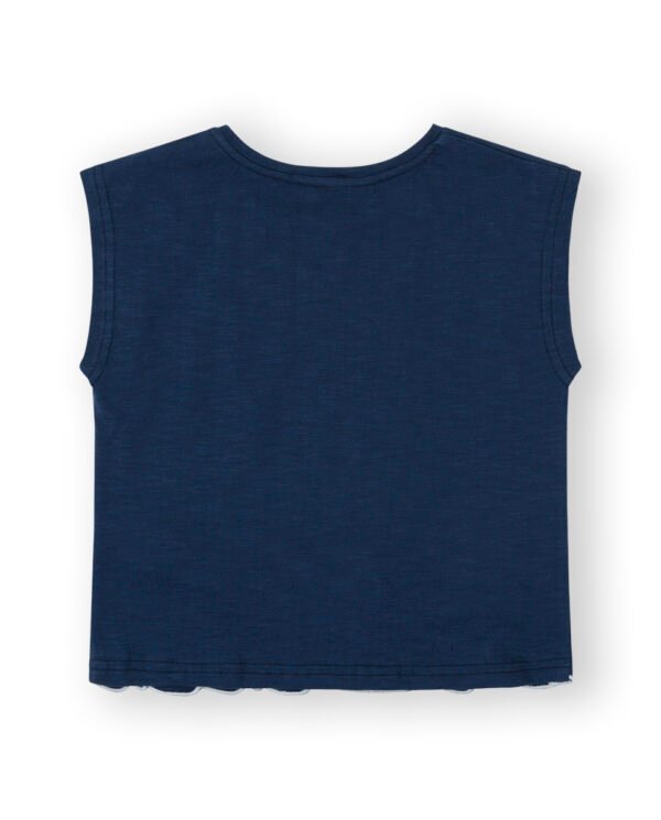 CAMISETA KIDS CELINE GIRL - MARINO - Imagen 2