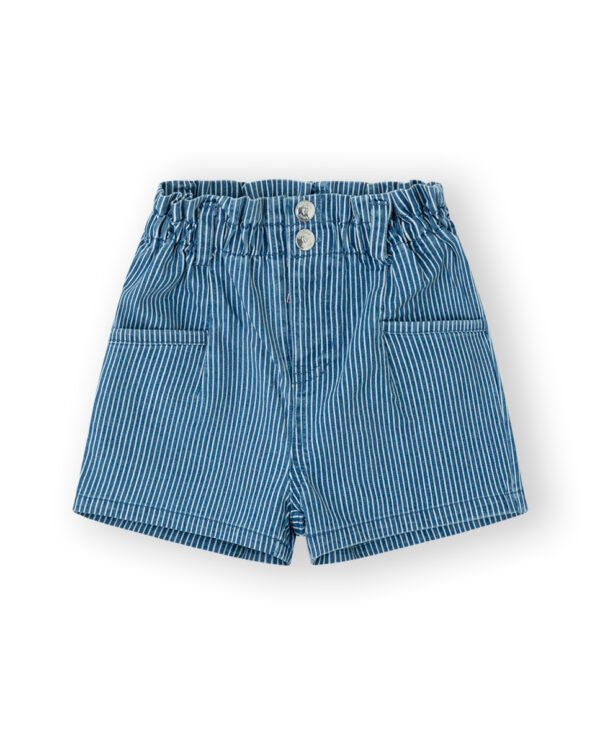 SHORT KIDS ANETTE GIRL - DENIM AZUL