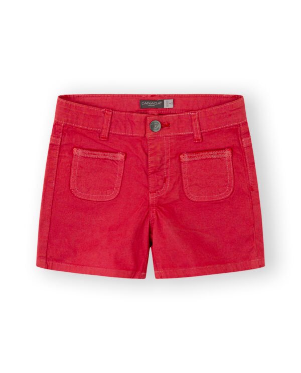 SHORT KIDS PAULINE GIRL - ROJO -