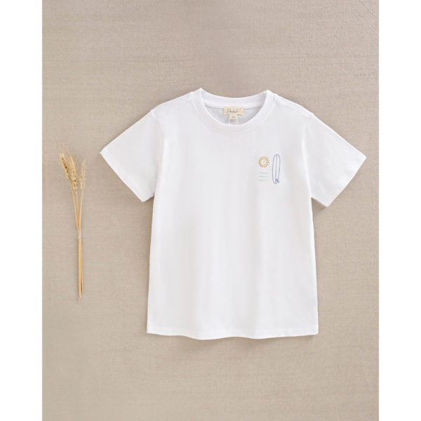 Camiseta de niño con dibujo de ola "Dadati VIBES"
