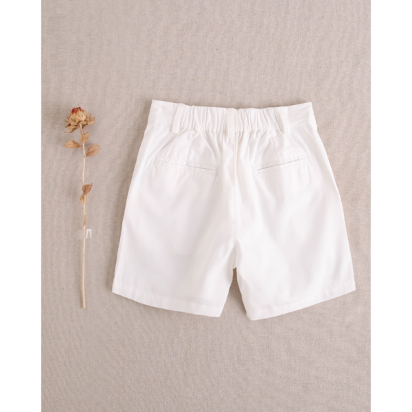 Bermuda de niño blanca - Imagen 2