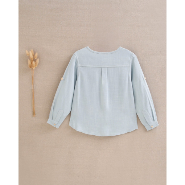 Camisa de niño azul cielo - Imagen 2